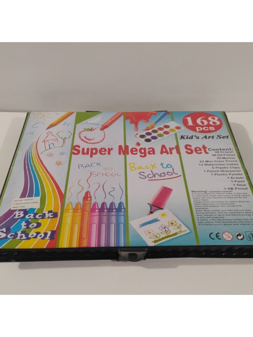 168 pc Art Drawing Set Kit For Kids Childrens Teens Adults Supplies Paint Pencil